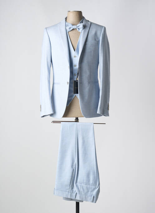 Costume de cérémonie bleu LEBOLE pour homme