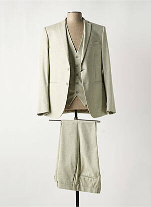 Costume de cérémonie coupe costume beige LEBOLE homme
