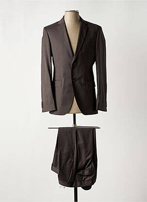 Costume de ville manches longues marron HUGO BOSS homme