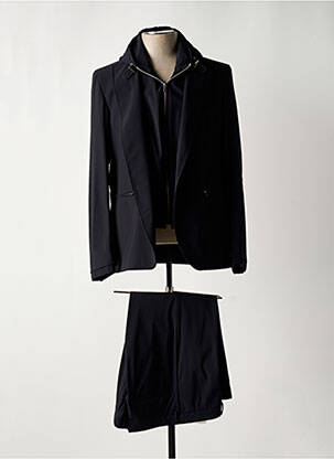 Costume de ville finition intérieure doublure satiné noir TRENDY homme