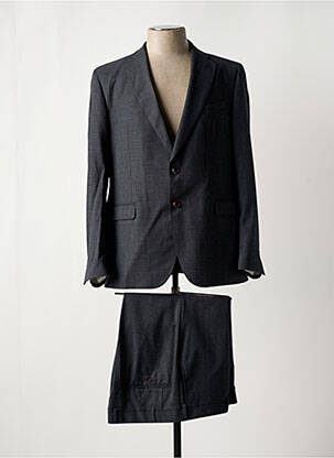 Costume de ville finition intérieure doublure satiné gris TRENDY homme