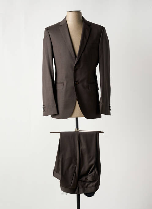 Costume de ville manches longues marron HUGO BOSS homme