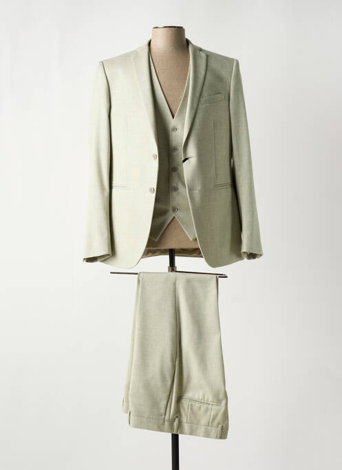 Costume de cérémonie beige LEBOLE pour homme