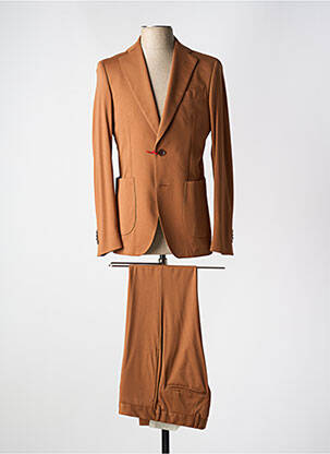 Costume de ville coupe costume marron TRENDY homme
