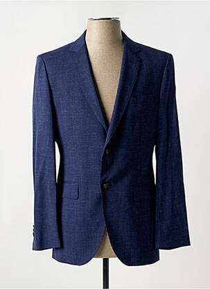 Blazer finition intérieure doublée bleu HUGO BOSS homme
