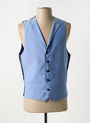 Gilet sans manche coupe cintrée bleu ROY ROBSON homme