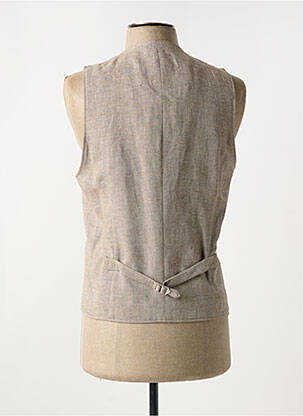 Gilet sans manche coupe cintrée marron ROY ROBSON homme