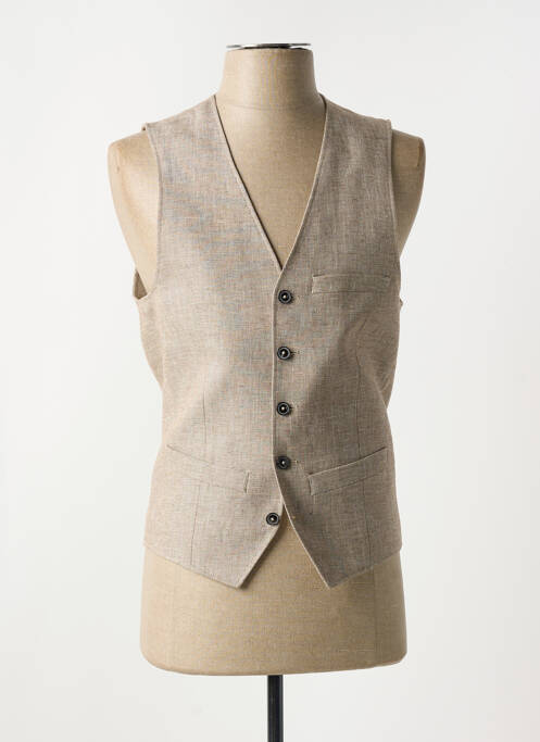 Gilet sans manche marron ROY ROBSON pour homme