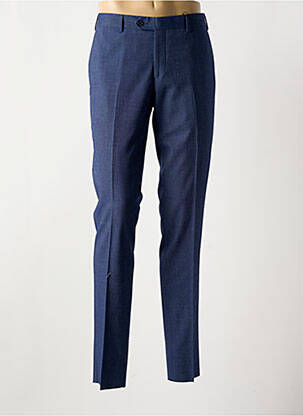 Pantalon slim stretch taille normale bleu GIACCHÉ 81 homme