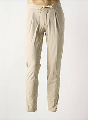 Pantalon slim stretch taille normale beige TRENDY homme