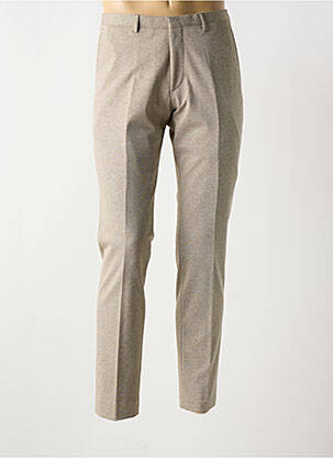 Pantalon slim stretch taille normale beige ROY ROBSON homme