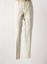 Pantalon slim stretch taille normale beige TRENDY homme