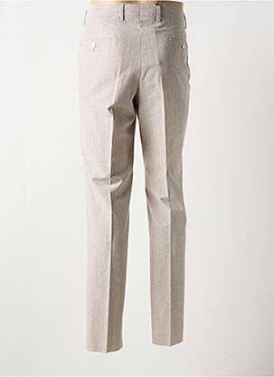 Pantalon slim stretch taille normale beige HUGO BOSS homme
