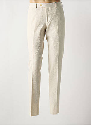 Pantalon slim beige TRENDY pour homme