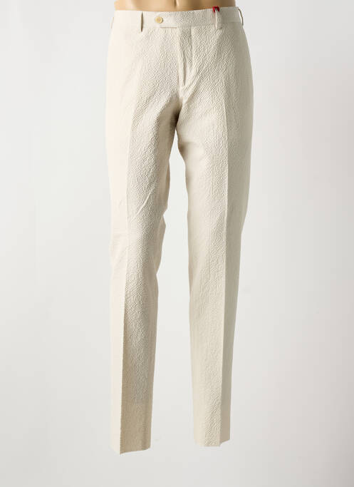 Pantalon slim beige TRENDY pour homme