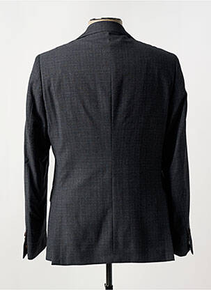Blazer tissage chiné gris LEBOLE homme