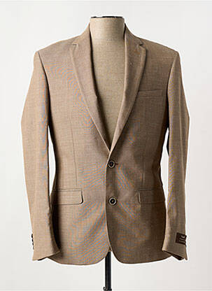 Blazer tissage chiné marron MONSIEUR HECTOR homme