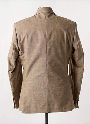 Blazer tissage chiné marron MONSIEUR HECTOR homme