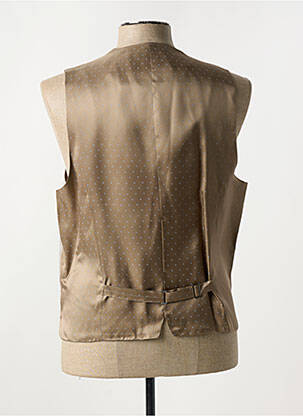 Gilet sans manche tissage chiné marron ROY ROBSON homme