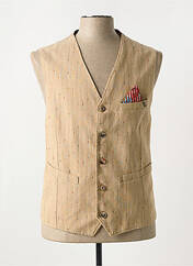 Gilet sans manche beige BOB pour homme seconde vue