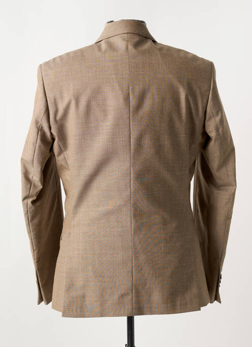 Blazer tissage chiné marron MONSIEUR HECTOR homme