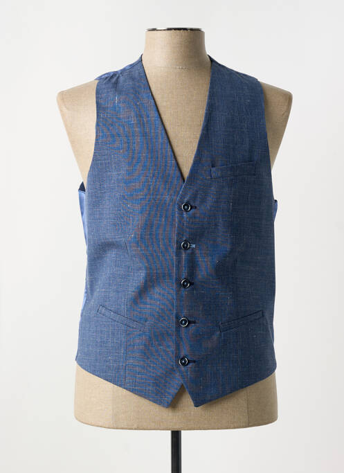 Gilet sans manche bleu MONSIEUR HECTOR pour homme