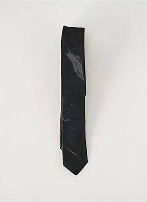 Cravate effet matière satinée noir PAL ZILERI homme