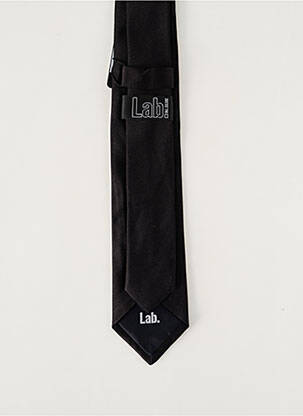 Cravate effet matière satinée noir PAL ZILERI homme