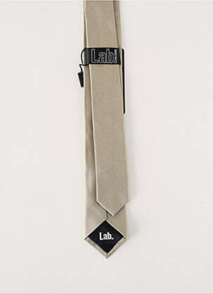 Cravate effet matière satinée or PAL ZILERI homme