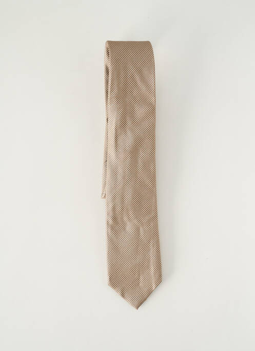 Cravate beige HUGO BOSS pour homme