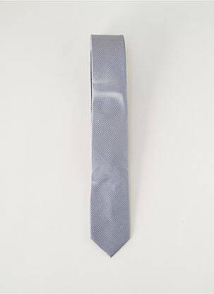 Cravate imprimé fantaisie argent ROY ROBSON homme