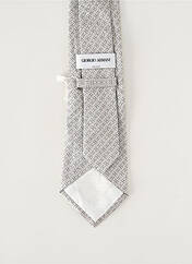 Cravate argent GIORGIO ARMANI pour homme seconde vue
