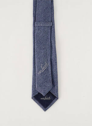 Cravate maintien élastique bleu VAN LAACK homme