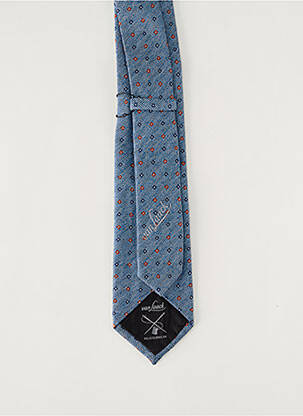 Cravate imprimé fantaisie bleu VAN LAACK homme