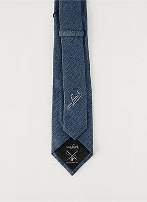 Cravate imprimé fantaisie bleu VAN LAACK homme