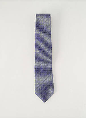 Cravate imprimé rayures bleu VAN LAACK homme