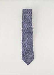 Cravate imprimé rayures bleu VAN LAACK homme