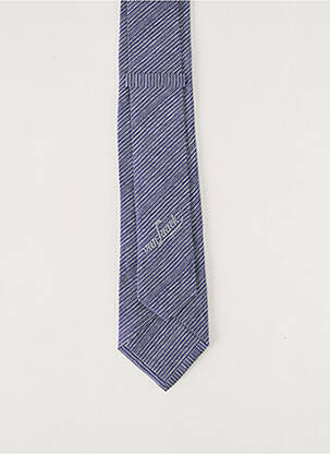 Cravate imprimé rayures bleu VAN LAACK homme