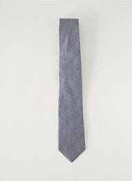 Cravate imprimé rayures gris VAN LAACK homme