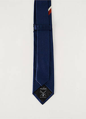 Cravate imprimé rayures bleu VAN LAACK homme