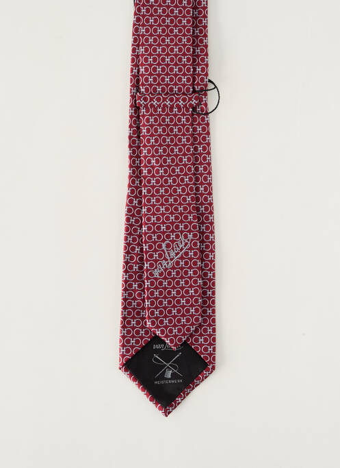 Cravate rouge VAN LAACK pour homme