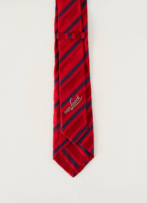 Cravate rouge VAN LAACK pour homme