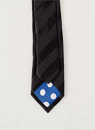 Cravate imprimé rayures noir PAUL SMITH homme