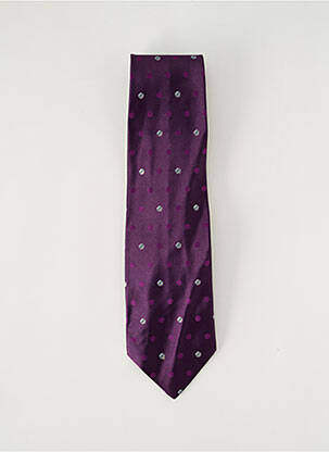 Cravate imprimé pois violet PAUL SMITH homme