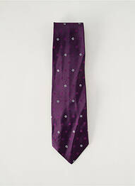 Cravate imprimé pois violet PAUL SMITH homme