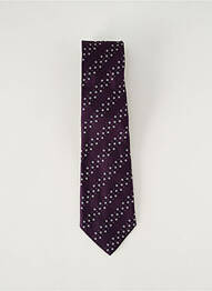 Cravate imprimé fantaisie violet PAUL SMITH homme