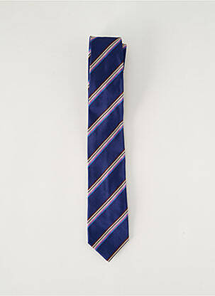 Cravate imprimé rayures bleu PAUL SMITH homme