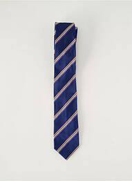 Cravate imprimé rayures bleu PAUL SMITH homme