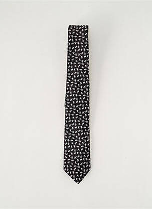 Cravate imprimé fantaisie noir PAUL SMITH homme