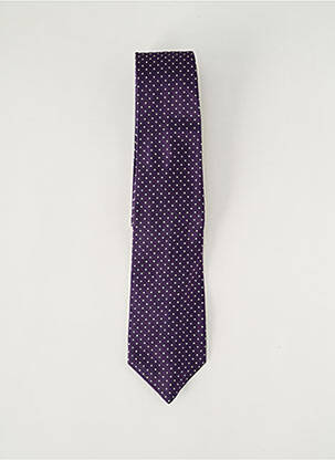 Cravate imprimé pois violet PAUL SMITH homme